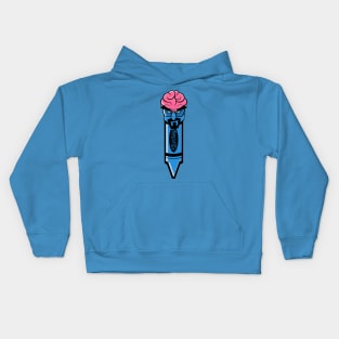 Brain Crayonston Kids Hoodie